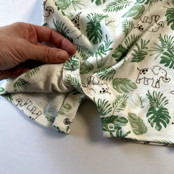 Little Me Safari Muscle Tank Romper Sz 6 mo - Picture 6 of 7